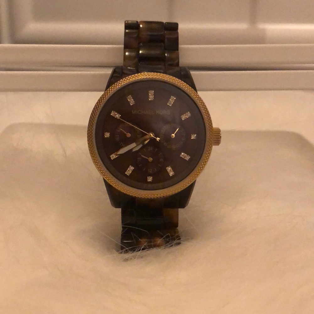 Michael Kors Tortoiseshell Watch